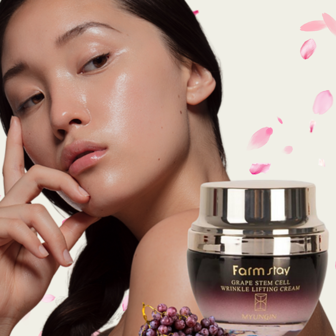 FarmStay Grape Stem Cell Wrinkle Lifting Cream 50ml