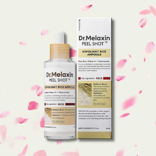 Dr. Melaxin Peel Shot Exfoliating White Rice Ampoule 80ml