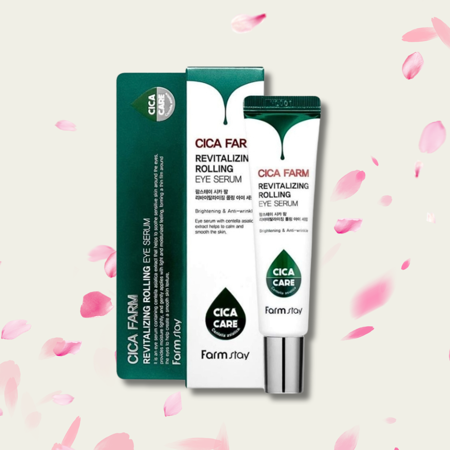 FarmStay CICA Farm Revitalizing Rolling Eye Serum 25ml