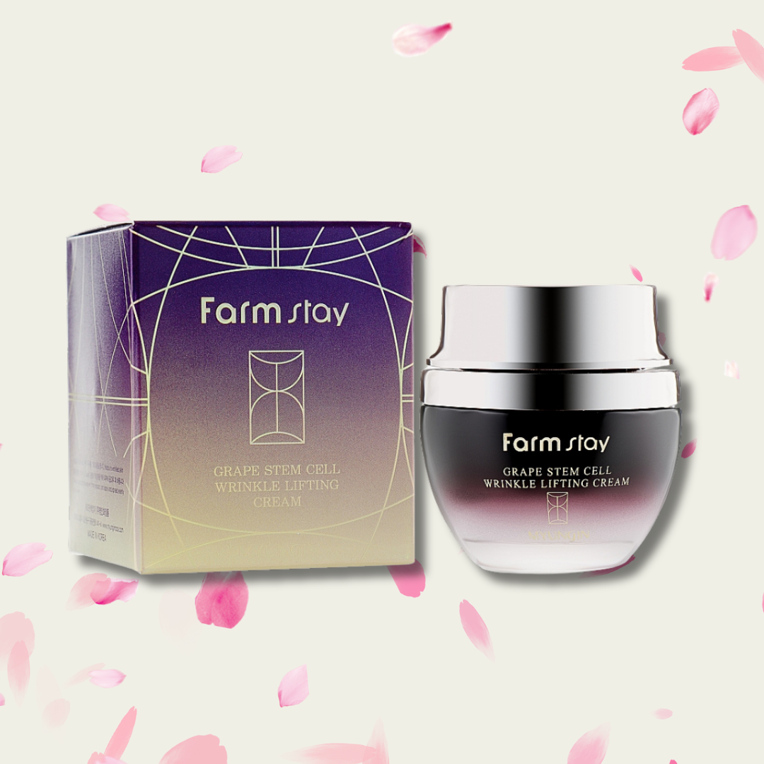 FarmStay Grape Stem Cell Wrinkle Lifting Cream 50ml