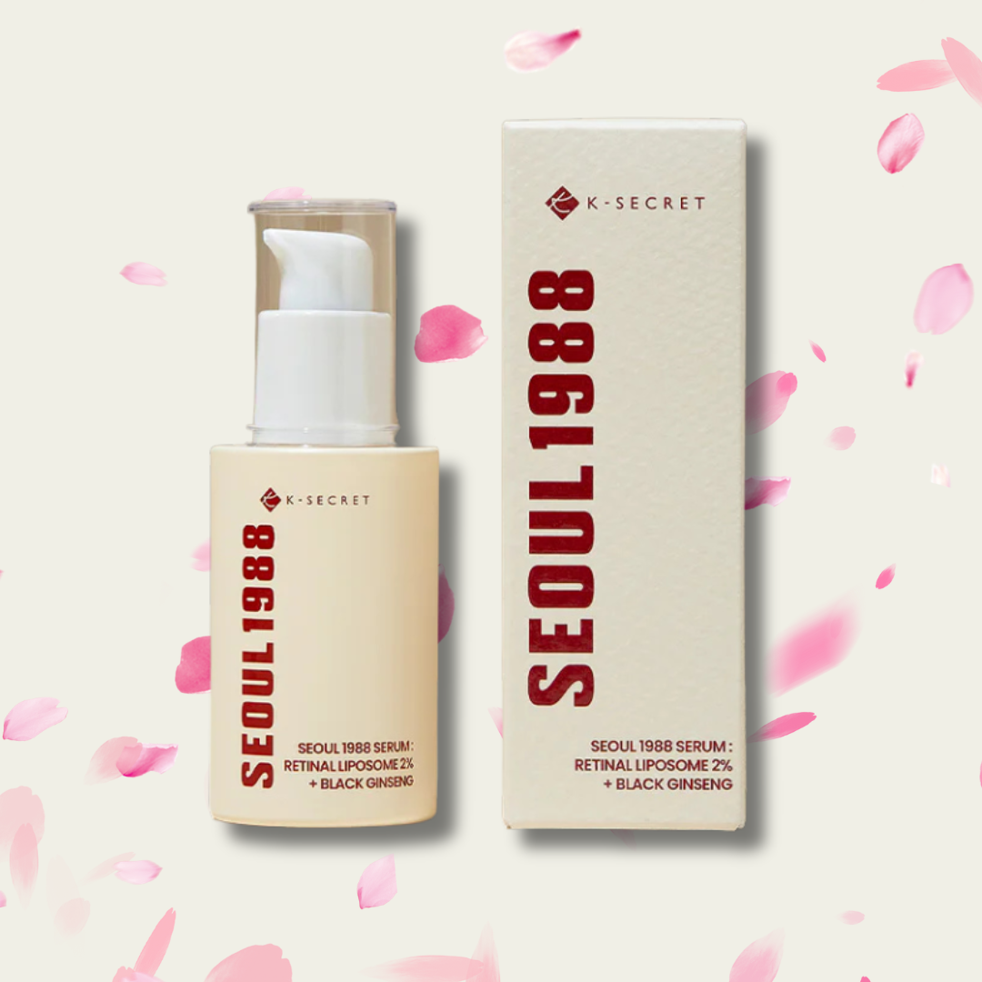 K‑Secret Seoul 1988 Serum 30ml (Retinal Liposome 2% + Black Ginseng)