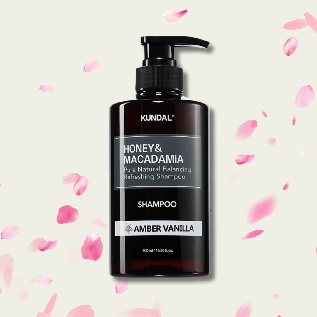 Kundal Honey & Macadamia Shampoo Amber Vanilla 500ml
