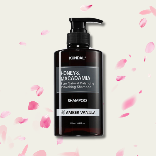 Kundal Honey & Macadamia Shampoo Amber Vanilla 500ml
