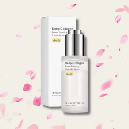 SUNGBOON EDITOR Deep Collagen Power Boosting Cream In Serum 30ml